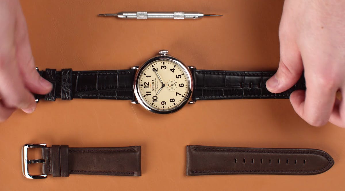 how to change a watch band